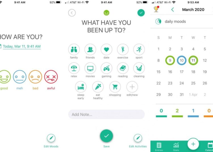 The best free mood tracking apps for iPhone and iPad